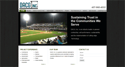 Desktop Screenshot of dacginc.com